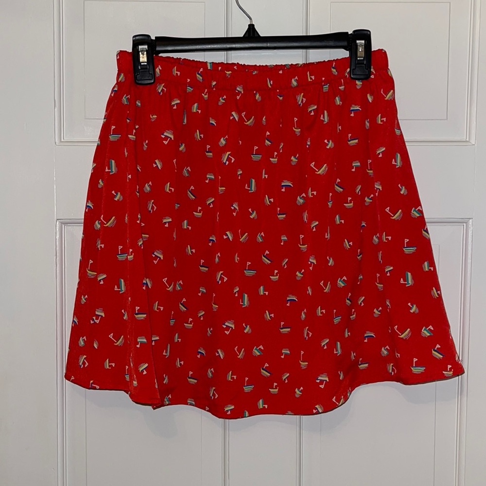 Francesca’s Sailboat Mini Skirt